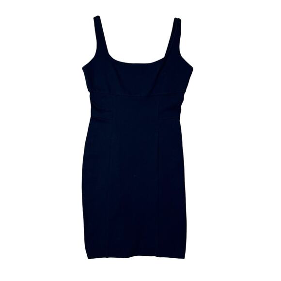 Diane Von Furstenberg DVF Navy Bodycon Slim Fit Sleeveless Tank Mini Dress - Picture 1 of 5